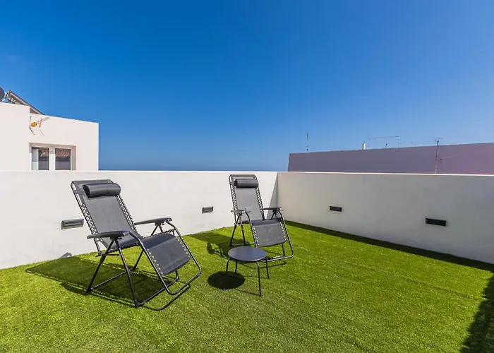 Prázdninový dům Modern Balcony House - Solarium Terrace - Parking Arafo