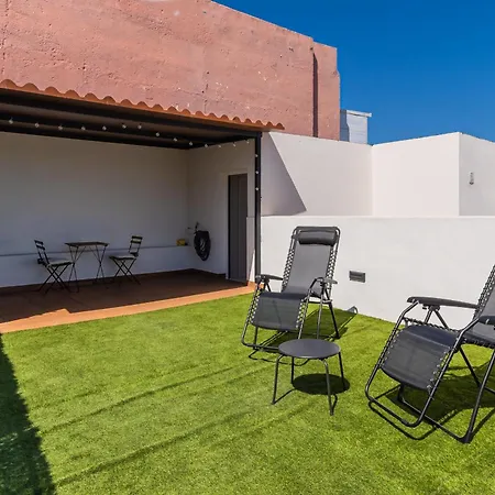 Modern Balcony House - Solarium Terrace * Arafo